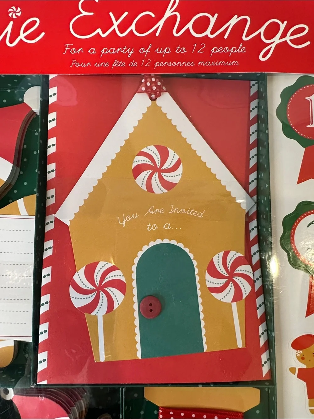 Meri Meri Holiday Cookie Exchange Party Kit —12 People Set #1